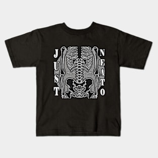 Just a Skeleton Kids T-Shirt